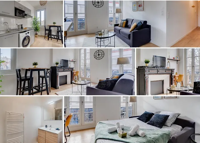 Studio Chic Et Lumineux, Garage, Wifi, Clim