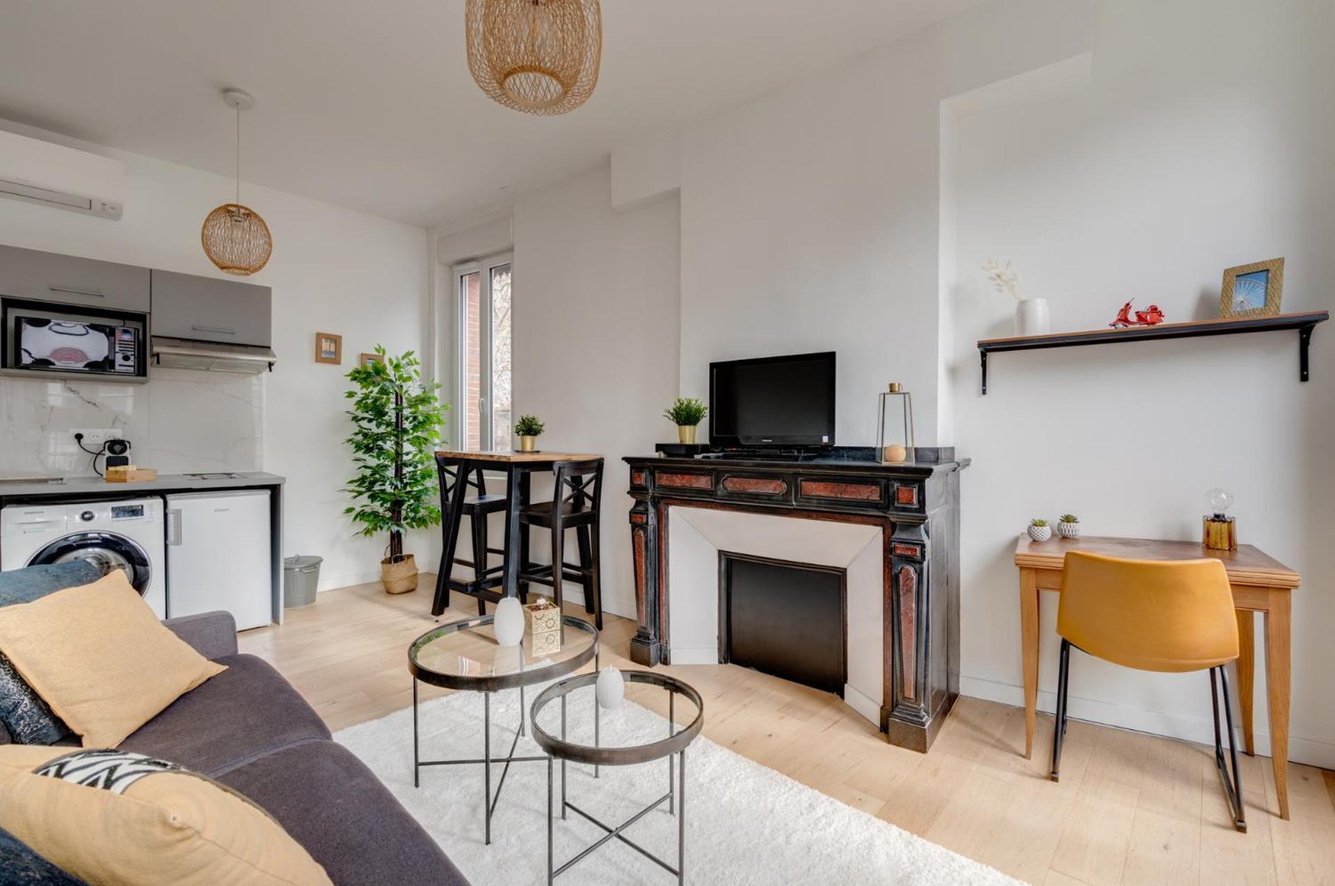 Chic Et Lumineux, Garage, Wifi, Clim Apartment Toulouse