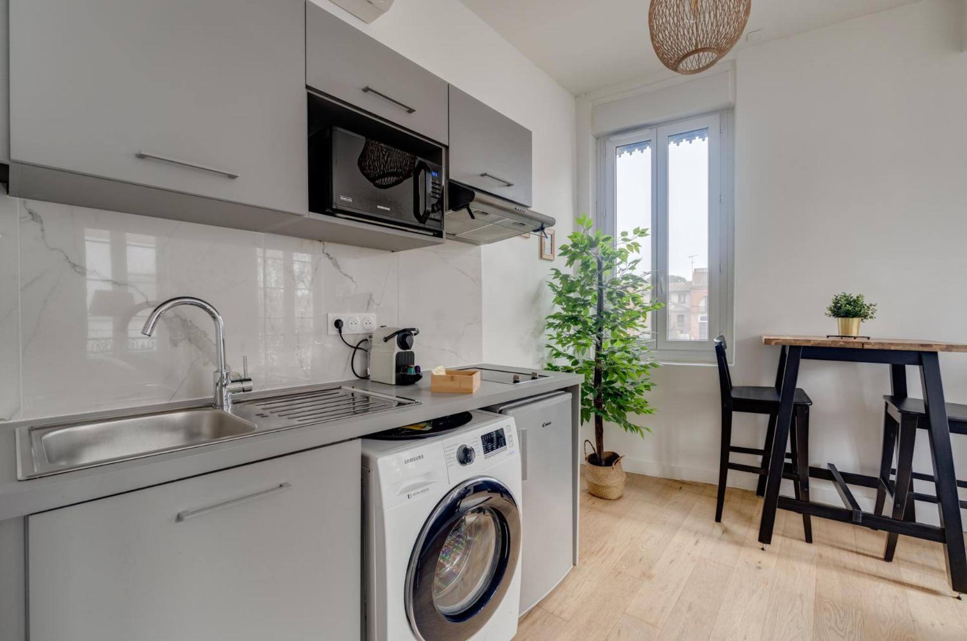 Apartment Chic Et Lumineux, Garage, Wifi, Clim