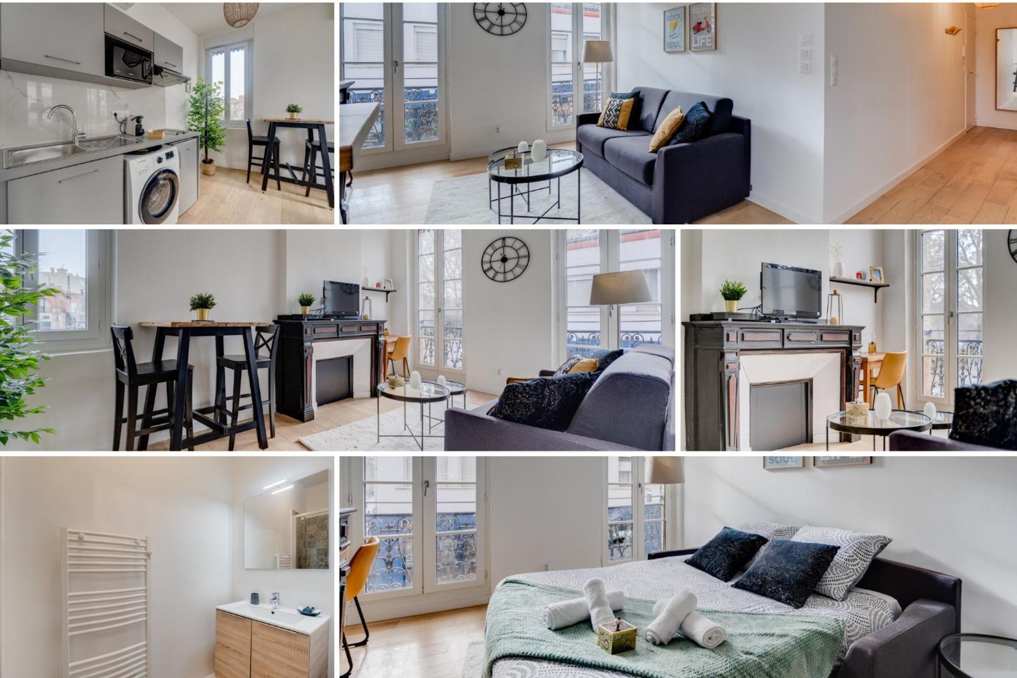 Chic Et Lumineux, Garage, Wifi, Clim Apartment
