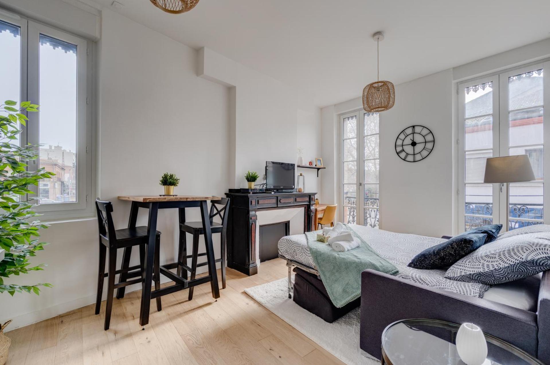 Apartment Chic Et Lumineux, Garage, Wifi, Clim *